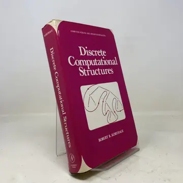 Cover of Discrete Computational Structures