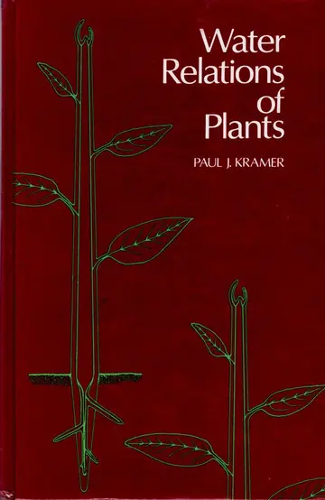 Cover of Water Relations of Plants