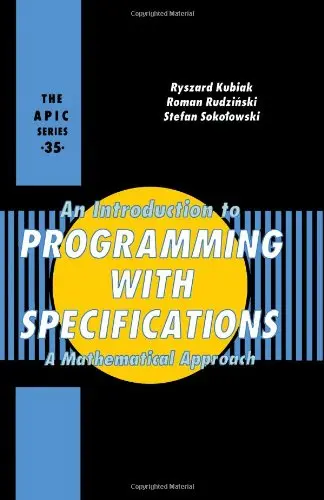 Cover of An Introduction to Programming with Specifications