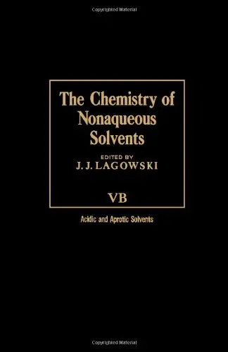 Cover of Chemistry of Nonaqueous Solvents