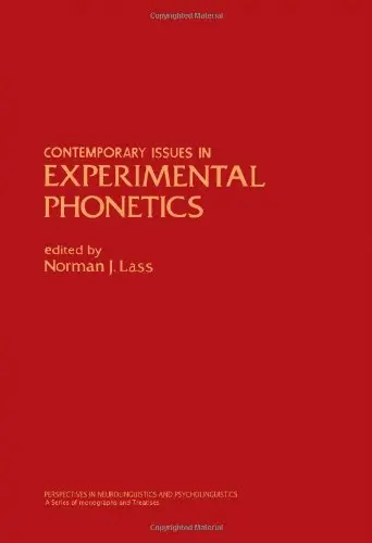 Cover of Contemporary Issues in Experimental Phonetics
