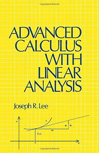 Cover of Advanced Calculus with Linear Analysis