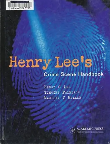 Cover of Henry Lee's Crime Scene Handbook