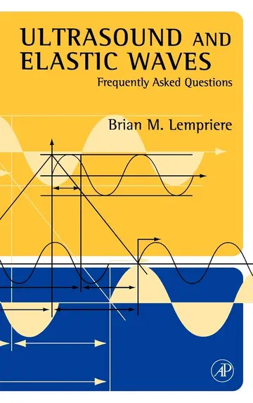 Cover of Ultrasound and Elastic Waves