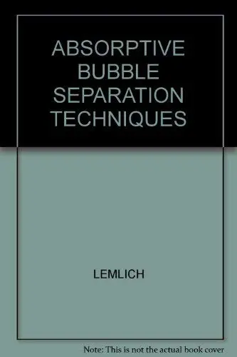 Cover of Adsorptive Bubble Separation Techniques