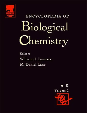 Cover of Encyclopedia of Biological Chemistry