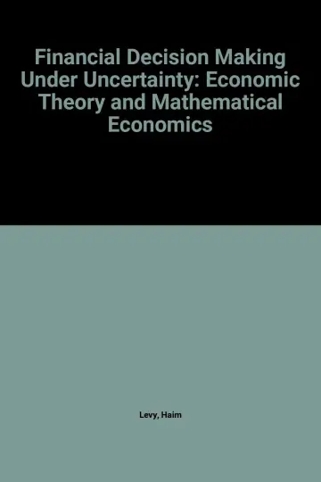 Cover of Financial Decision Making Under Uncertainty