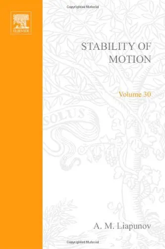 Cover of Stability of Motion