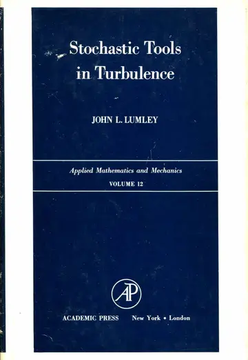 Cover of Stochastic Tools in Turbulence