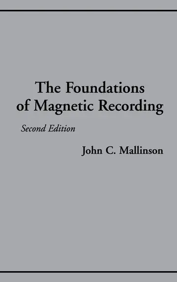 Cover of The Foundations of Magnetic Recording