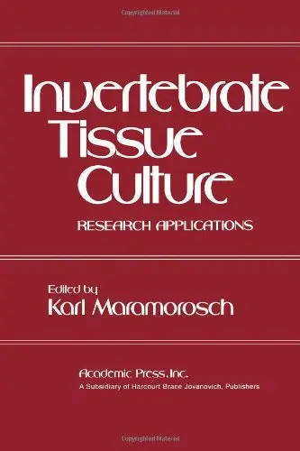 Cover of Invertebrate Tissue Culture
