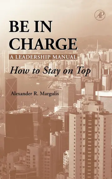 Cover of Be in Charge