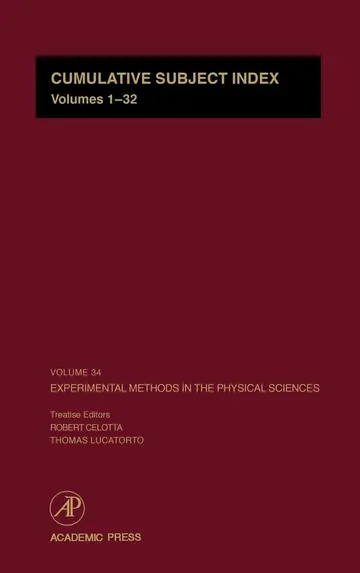 Cover of Cumulative Subject Index Volumes 1-32