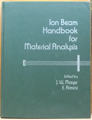 Cover of Ion Beam Handbook for Material Analysis