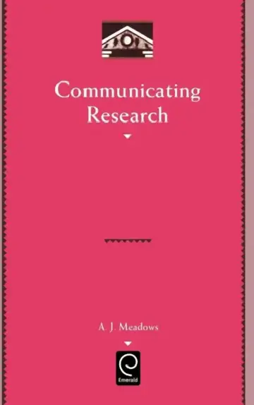 Cover of Communicating Research