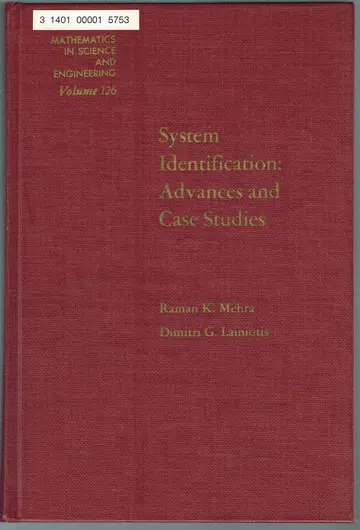 Cover of System Identification