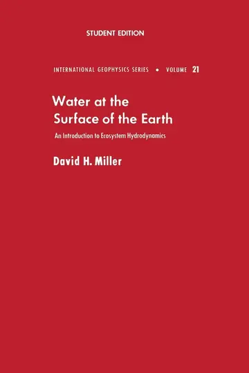 Cover of Water at the Surface of Earth
