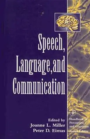 Cover of Speech, Language and Communication