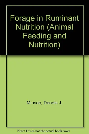 Cover of Forage in Ruminant Nutrition