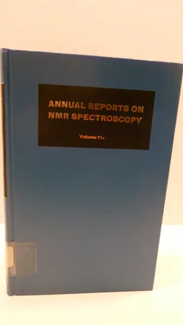 Cover of Annual Reports on NMR Spectroscopy