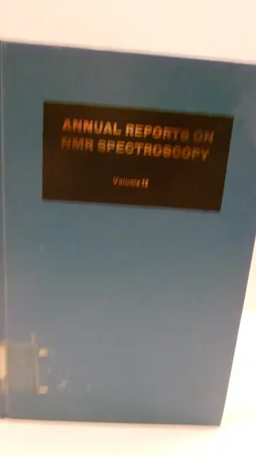 Cover of Annual Reports on Nuclear Magnetic Resonance Spectroscopy