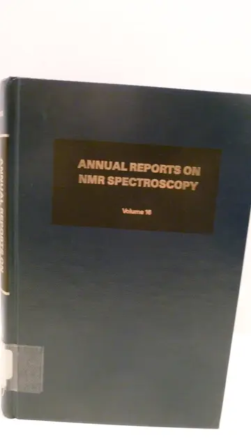 Cover of Annual Reports on NMR Spectroscopy