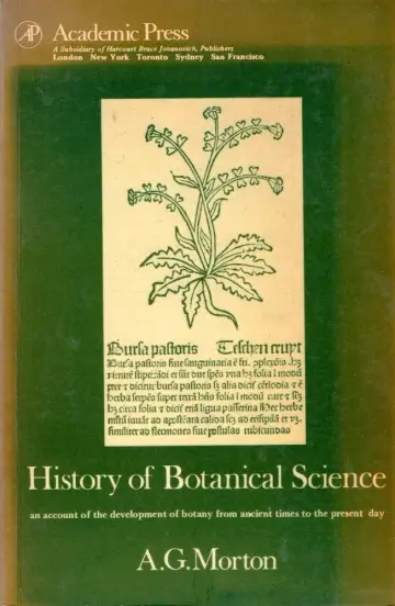 Cover of History of Botanical Science