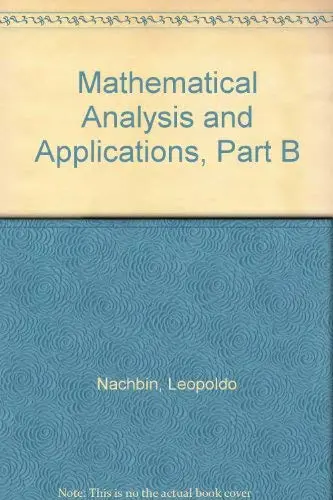 Cover of Mathematical Analysis and Applications, Part B