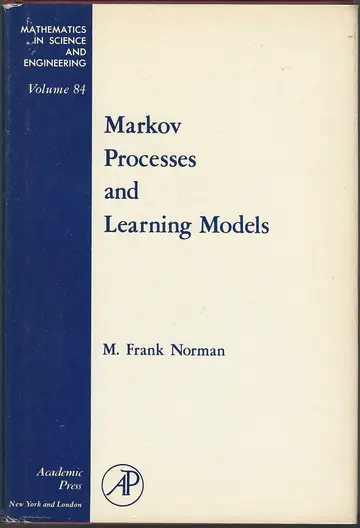 Cover of Markov Processes and Learning Models