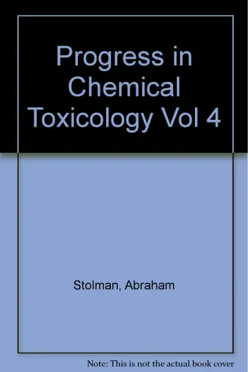 Cover of Progress in Chemical Toxicology