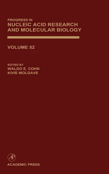 Cover of Progress in Nucleic Acid Research and Molecular Biology
