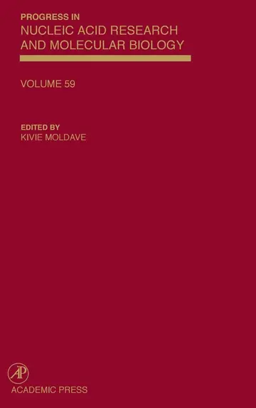 Cover of Progress in Nucleic Acid Research and Molecular Biology