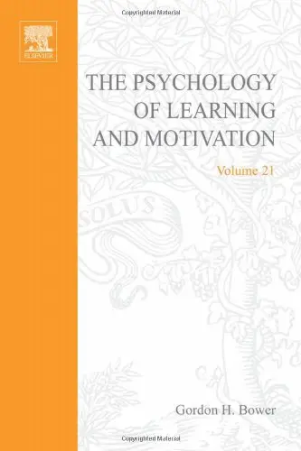 Cover of Psychology of Learning and Motivation
