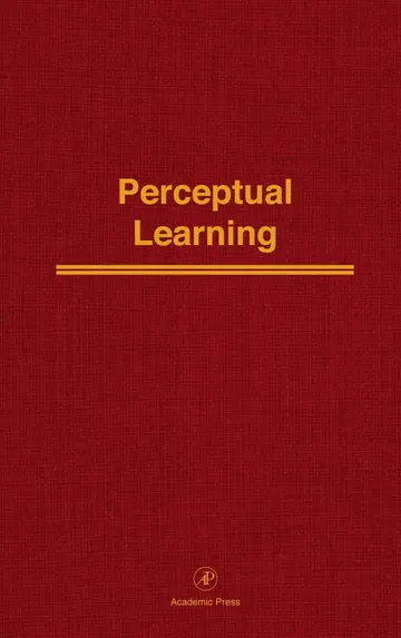 Cover of Perceptual learning