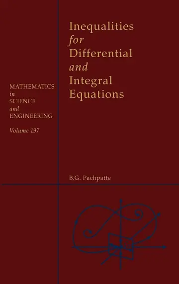 Cover of Inequalities for Differential and Integral Equations