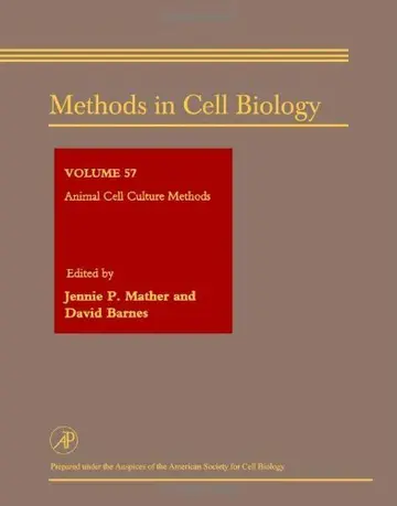 Cover of Animal Cell Culture Methods (v.57)