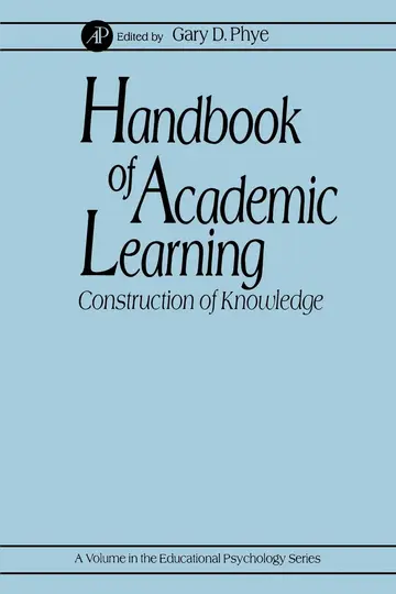 Cover of Handbook of Academic Learning