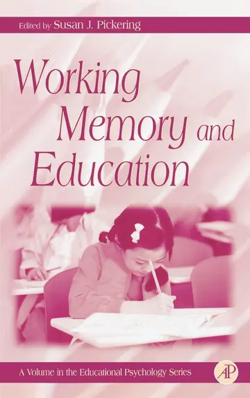Cover of Working Memory and Education