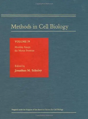 Cover of Motility Assays for Motor Proteins