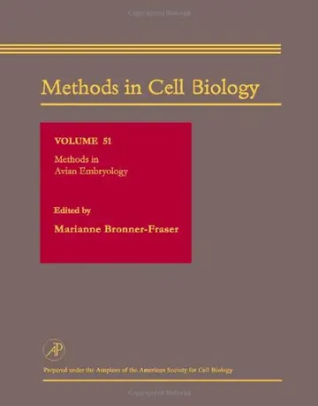 Cover of Methods in Avian Embryology