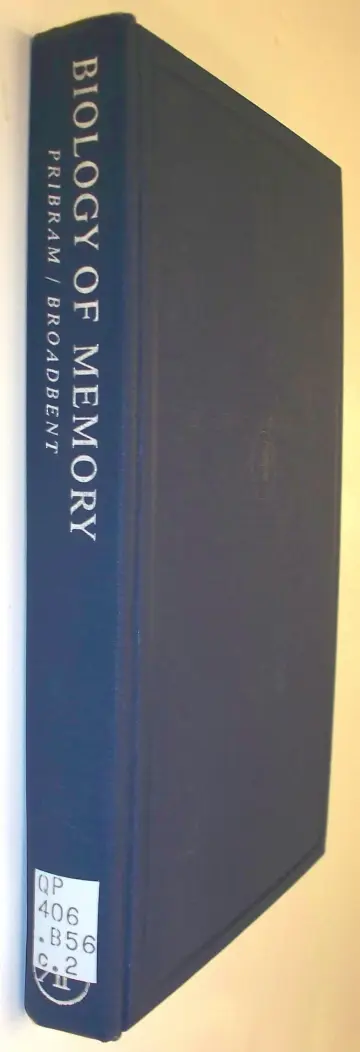 Cover of Biology of Memory