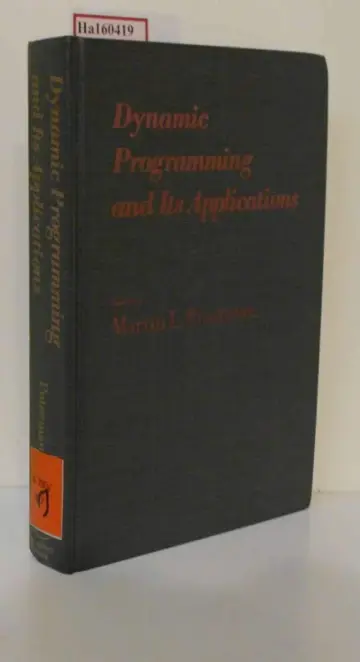 Cover of Dynamic Programming and Its Applications