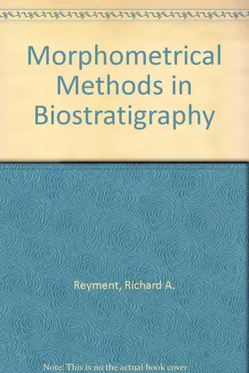 Cover of Morphometric Methods in Biostratigraphy