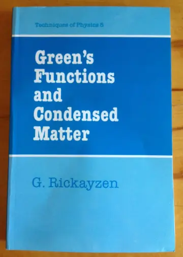 Cover of Green's Functions and Condensed Matter