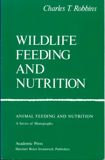 Cover of Robbins Wildlife Feeding & Nutr