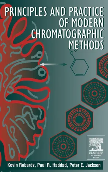 Cover of Principles and Practice of Modern Chromatographic Methods