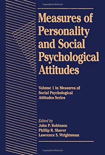 Cover of Measures of Personality of Social Psychology Attitudes