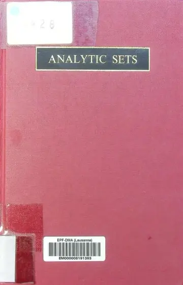 Cover of Analytic Sets