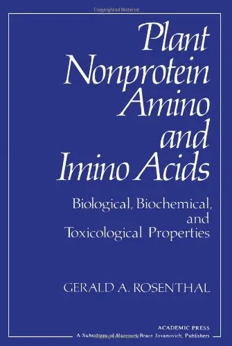 Cover of Plant Nonprotein Amino and Imino Acids
