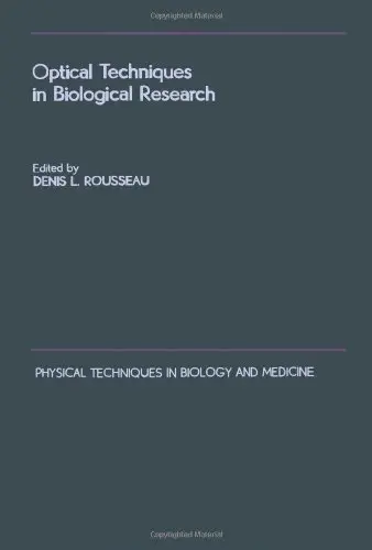 Cover of Optical Techniques in Biological Research